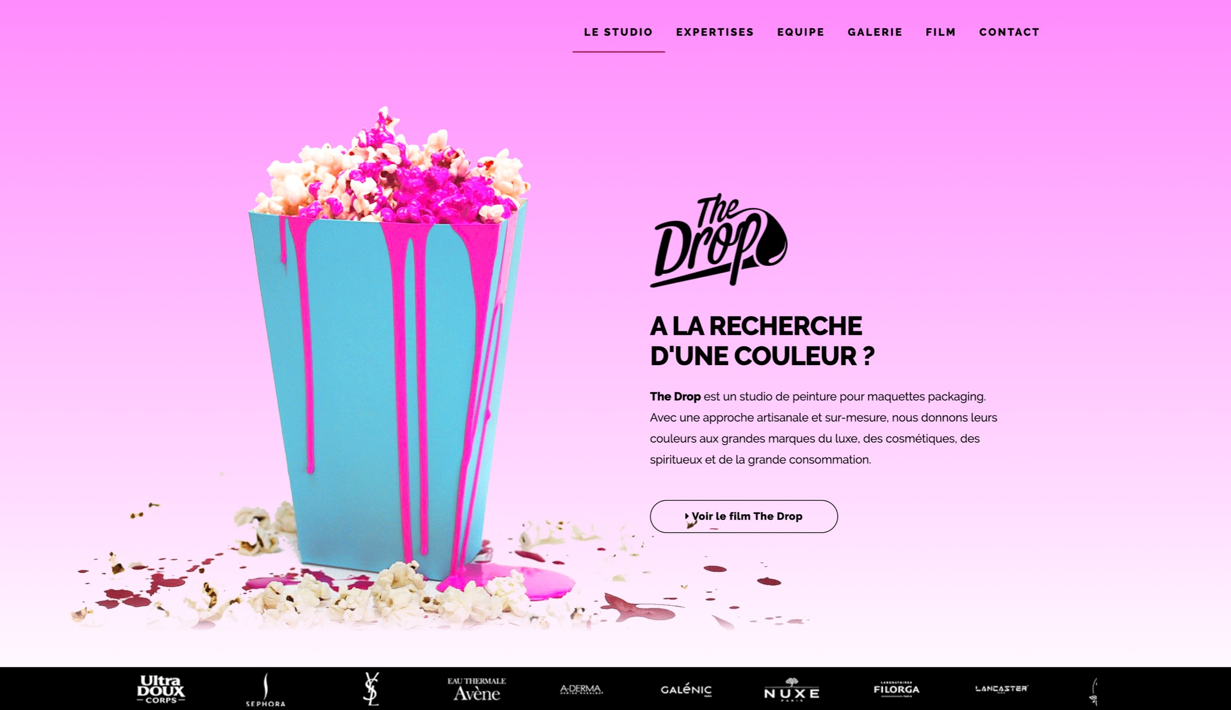 The drop